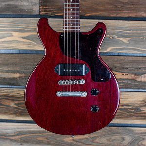 gibson 1986 les paul junior cherry w hard case