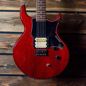 hamer prototype in transluscent red finish wsustain block bridge