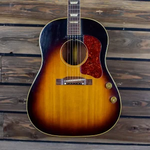 1957 gibson j 160e sunburst all original excellent + condition