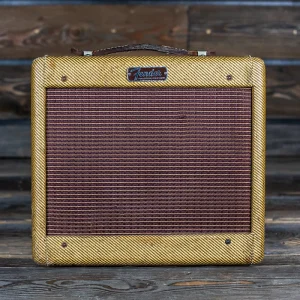 1960 fender tweed champ 5f1 w newer jensen speaker