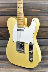 1968 Fender Telecaster Transparent Blonde w Original Hard Case All Original
