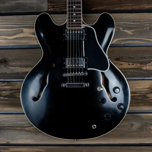 gibson 2011 es 335 dot black satin w original hard case