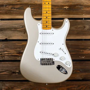1997 fender american vintage 57' stratocaster in shoreline gold