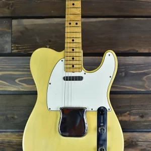 fender telecaster 1972 transparent blonde w figured maple neck