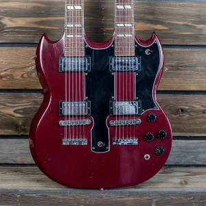 gibson 1999 eds 1275 cherry red w original case