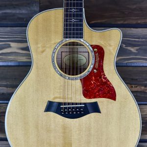 mint 2013 taylor 656ce 12 string figured maple back & sides w ohsc
