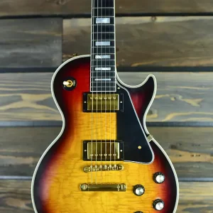 gibson custom shop 1968 les paul custom reissue tri burst w ohsc and coa