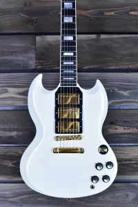 1987 Gibson SG custom elegant white