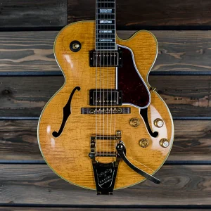 gibson 2018 es 275 blonde custom shop figured maple rare factory bigsby w ohsc
