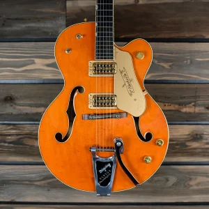 2007 gretsch 6120 1960 western orange w original hard case