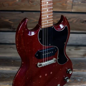 1963 gibson sg junior cherry red w hard case