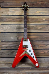 Hamer Korina Vector built for Bill Kaman, 1 of 2 in this color