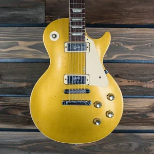 gibson 1971 les paul deluxe gold top w original case