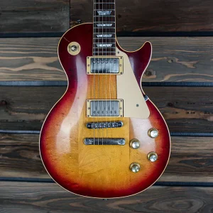 gibson 1988 les paul standard cherry sunburst birdseye maple top w original case