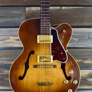 the heritage eagle solid spruce top factory retrofitted w two humbuckers ohsc