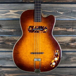 kay 1950's k162 hollow body howlin wolf bass