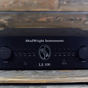 modwright instruments kwa ls100 tube preamplifier like new in original box