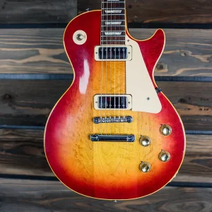 gibson 1973 les paul deluxe birdseye top w ohsc