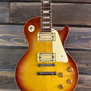 tokai ls 80 1978 cherry sunburst stock with original case rare double cream humbuckers